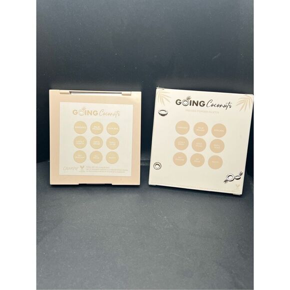 NIB! Colourpop Going Coconuts Neutral 9 Pan Eyeshadow Palette - Picture 4 of 4